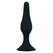 Intense Anal Level 2 Silicone Plug 11.5 cm Black - Advanced Flexible Model