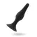 Intense Anal Level 1 Silicone Plug 10.5cm Black - Compact & Ergonomic