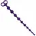 INTENSE Jaiden Beads Ljubičasti - Fleksibilni silikonski intimni wellness lanac 34cm