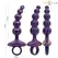 Intense Tito Model 3 Vibrating Anal Plug with Remote Control, Silicone, Black