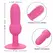 CalExotics First Time Beaded Probe Vibrirajući sistem Roze USB 10 modova