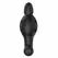 MR PLAY Silicone Vibrating Intimate Plug 10 Modes Crna 11.8cm