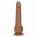 CalExotics Silicone Studs 20 cm Braon - Fleksibilni Anatomski Model sa Sisaljkom