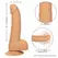 CalExotics Silicone Studs 15.2 cm - Boja Kože, Fleksibilna Sisaljka