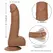 CalExotics Silicone Studs 15.24 cm Braon Intimni Uređaj sa Sisaljkom