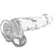 XRAY Transparentni Intimni Model 18.5 cm - Fleksibilan, Bez Mirisa, Jelly Materijal