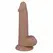 MR INTENSE Model 10 Anatomski Oblik 18 cm Prirodni Ton Sa Usisnom Bazom