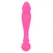 INTENSE Silicone Rick Dual-Sided Pink Flexible Massager 18cm