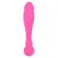 INTENSE Silicone Rick Dual-Sided Pink Flexible Massager 18cm