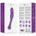 INTENSE Silicone Rick Dual Lilaste boje – Fleksibilna Dvostrana Igračka 18 cm