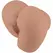 CRAZY BULL BM-009251Z Intimate Dual-Channel Anatomical Vibrating Model, Flesh Tone, Remote Controlled