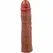 Pretty Love Derek Silicone Extension Sleeve 7.6 cm Mulatto TPR Waterproof