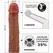 Pretty Love Chelsea Extension Sleeve 7.6 cm, Mulatto, TPR, Waterproof