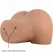CRAZY BULL BM-009243Z-1 Intimate Dual-Entry Vibrating Device Flesh Tone