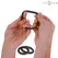 INTENSE Hugh 3-Piece Silicone Ring Set Black Adjustable Sizes