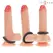 INTENSE Hugh 3-Piece Silicone Ring Set Black Adjustable Sizes