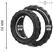 INTENSE Dewey Double Silicone Black Support Ring Model 2 - 5 cm