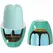Pretty Love Catherine Intimni rukav Aqua Green Compact TPR 85x46mm