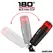 Jamyjob Storm Automatic Device 10 Modes Black-Red USB Waterproof