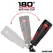 Jamyjob Cyclone Automatic Intimate Machine 10 Rotation & Thrust Modes Black-Red