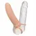 CalExotics Maxx Thick Dual Action intimna mašina 10 vibracija Flesh