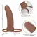 CalExotics Performance Maxx Thick Dual Vibrating Machine Brown 10 Modes
