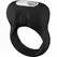 Fun Factory Steady Vibrating Support Ring Black, Flexible Silicone