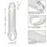 CalExotics Performance Maxx Clear Extension 7.5'' Transparent Enhancer