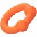 CalExotics Alpha Dual Support prsten Narandžasti - Fleksibilni tečni silikon, 3.75 cm