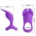 Pretty Love Silas Intimate Ring, 7 Vibration Modes, Rechargeable, Purple