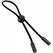 Pretty Love Cord Adjustable Silicone Comfort Ring - Black, 188 mm