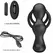 Pretty Love Marshall Dual Stimulation Silicone Ring Set with Remote, Black