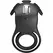 Pretty Love Ruben Rechargeable Silicone Ring 7 Modes Black