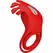 Pretty Love Ruben Silicone Ring 7-Mode Rechargeable Red 140x80mm