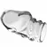 Pretty Love Jeremy Crystal Enhancement Sleeve TPR Transparent 9cm