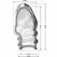 Pretty Love Jeremy Crystal Enhancement Sleeve TPR Transparent 9cm