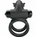 Pretty Love Double Vibrating Silicone Ring Black - Dual Motor System