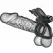 Pretty Love Double Vibrating Silicone Ring Black - Dual Motor System
