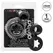 CalExotics Alpha Dual Magnum Silicone Support Ring Black