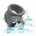CalExotics Alpha Dual Support Precision Ring Grey Liquid Silicone