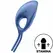 Satisfyer Swordsman Adjustable Vibrating Ring Blue - Waterproof Silicone