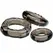 Baile Yvonne Set of 3 Flexible Black Rings - TPR, Multiple Sizes