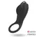 Brilly Glam Alan Intimate Ring Black-Silver USB Rechargeable, Watchme Ready