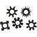 OHMAMA Set of 5 Silicone Flexible Rings - Body-Safe, Assorted Sizes