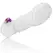 OHMAMA Textured Intimate Extension with Wide Tip & Vibrating Module 14cm
