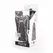 ALL BLACK Flick Intimate Spiral System, 17 cm, Phthalate-Free, Black