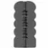 All Black Twink Spiral Grip Intimate Device 17 cm Phthalate-Free Black