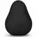 Gvibe G-Egg Crni Teksturirani Silikonski Kompaktni Intimni Rukav 6.5cm