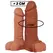 VirilXL Tečni Silikon V9 Smeđi Produžetak, Podesivi, 13.5cm