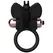 Coquette Chic Desire Crni/Zlatni Leptir Prsten sa Vibrirajućim Sistemom 82mm
